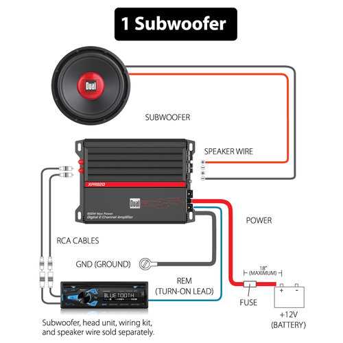 car amp wiring diagram
