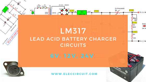 car battery charger circuit diagram with auto cut off