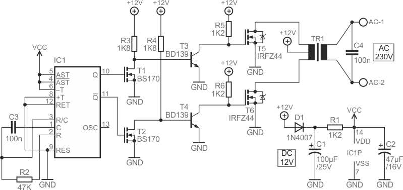cd4047 inverter circuit diagram cd4047 inverter circuit diagram