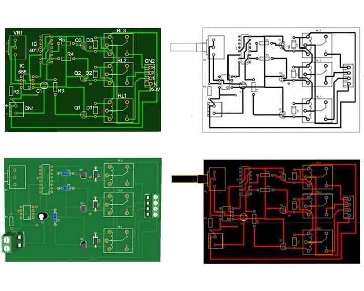 chaser circuit diagram chaser circuit diagram