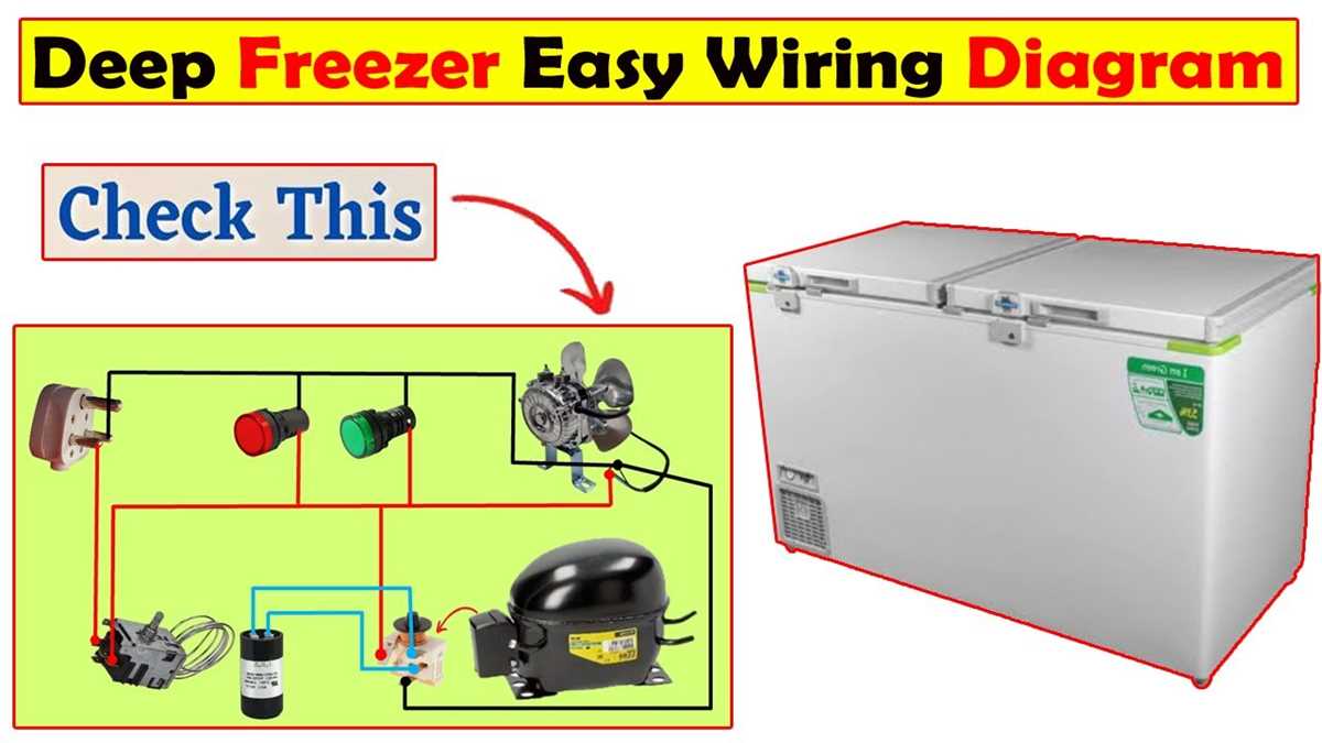 chest freezer schematic diagram