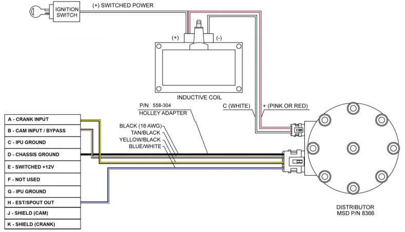 chevy msd wiring diagram