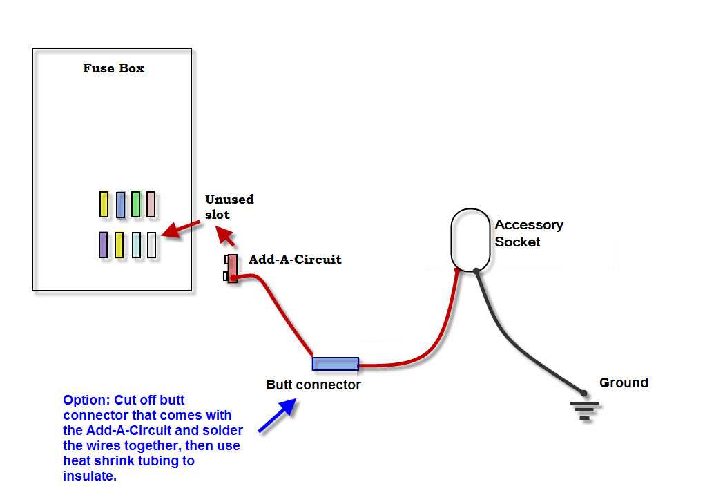 cigarette lighter plug wiring diagram