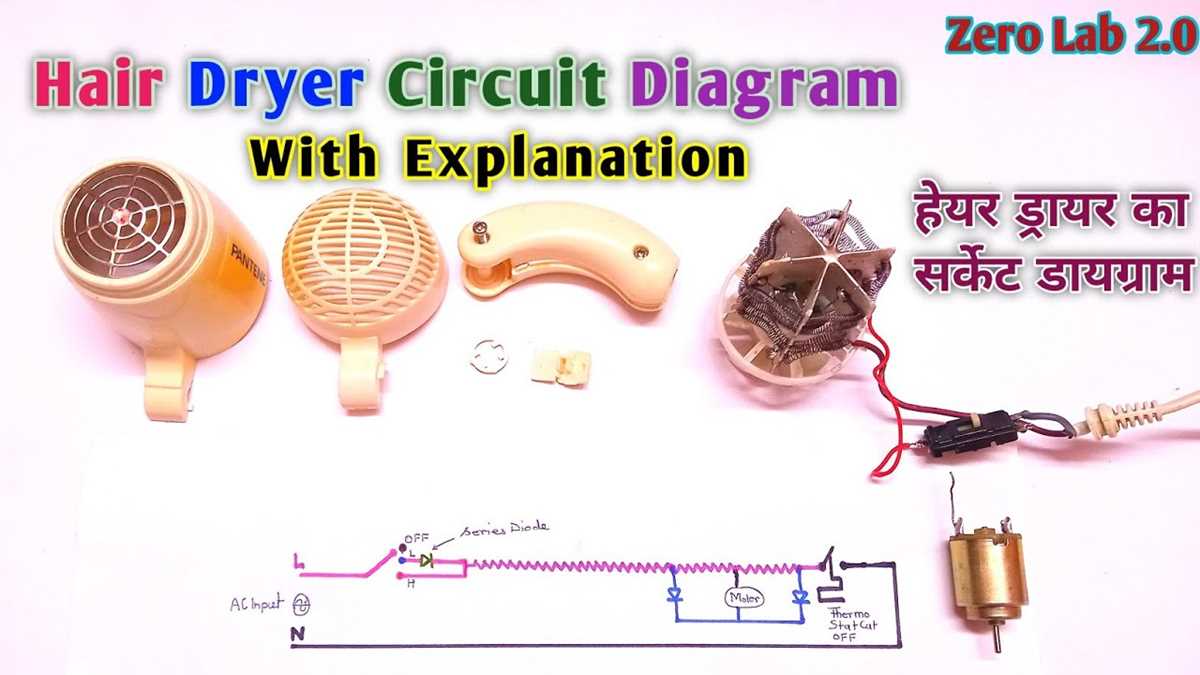 circuit diagram for a hair dryer circuit diagram for a hair dryer
