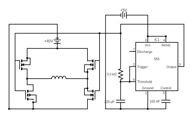circuit diagram of ac to dc converter