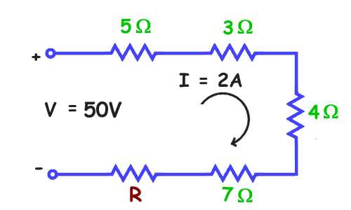 circuit diagram to find resistance