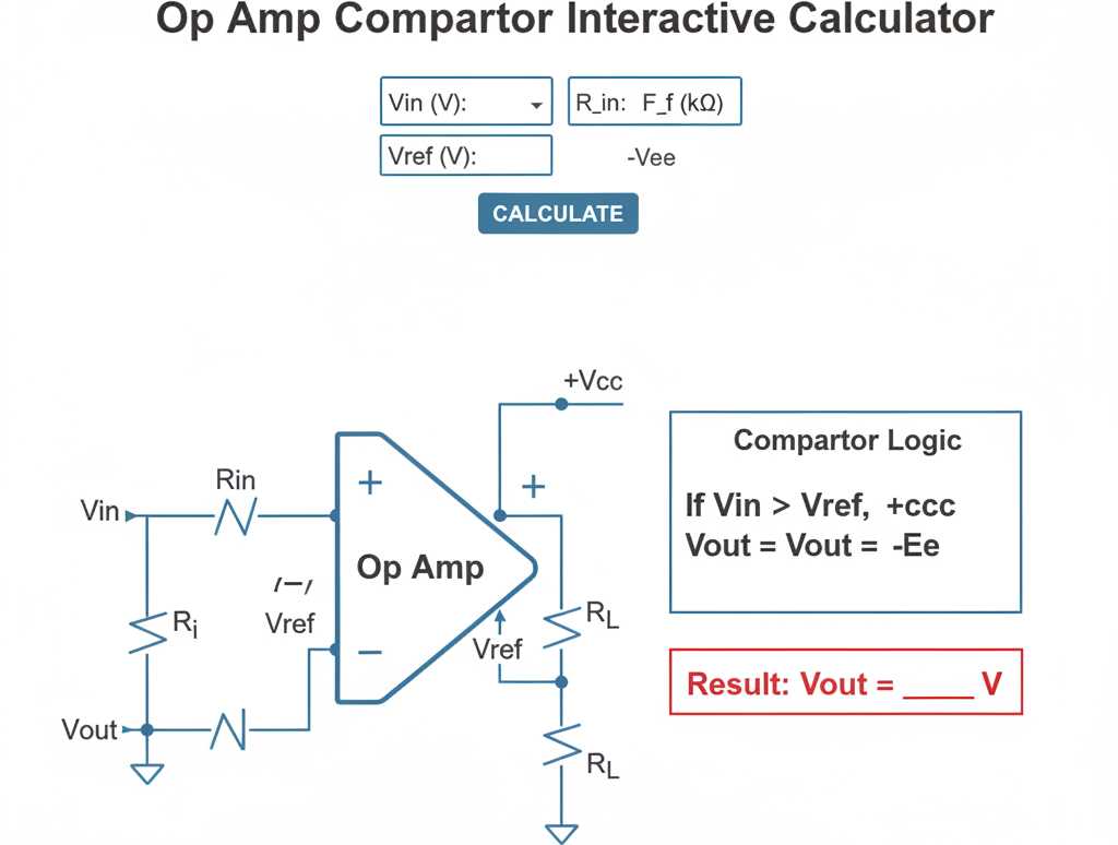 comparator circuit diagram