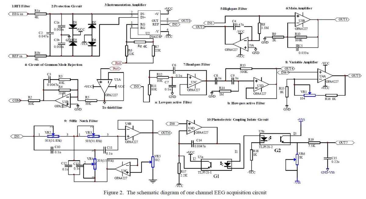 computer mouse circuit diagram