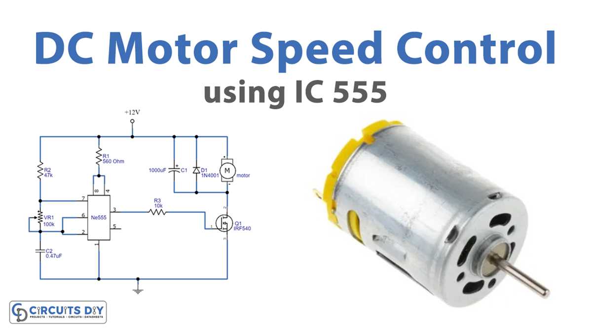 dc motor circuit diagram