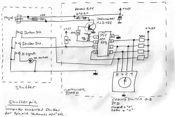 define schematic circuit diagram