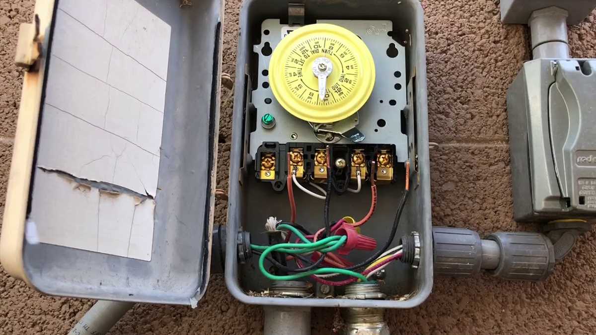 dewenwils pool pump timer wiring diagram