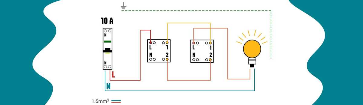 diagram of 2 way switch wiring