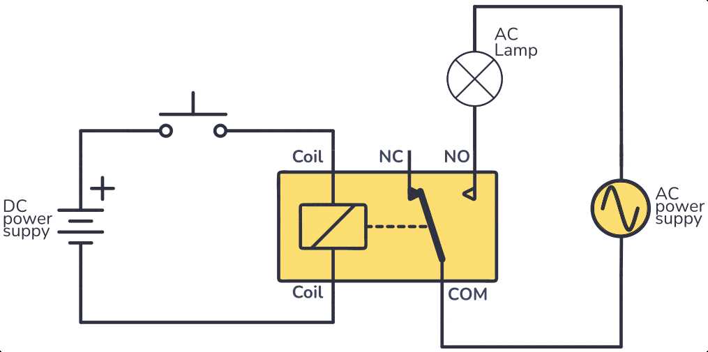 diagram of relay circuit