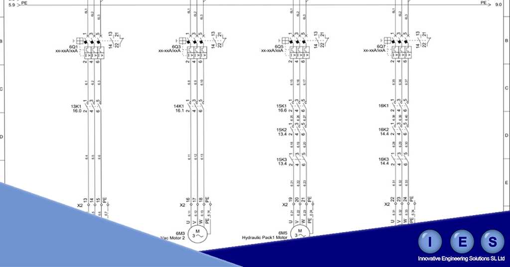 difference between mechanical diagram and schematic diagram