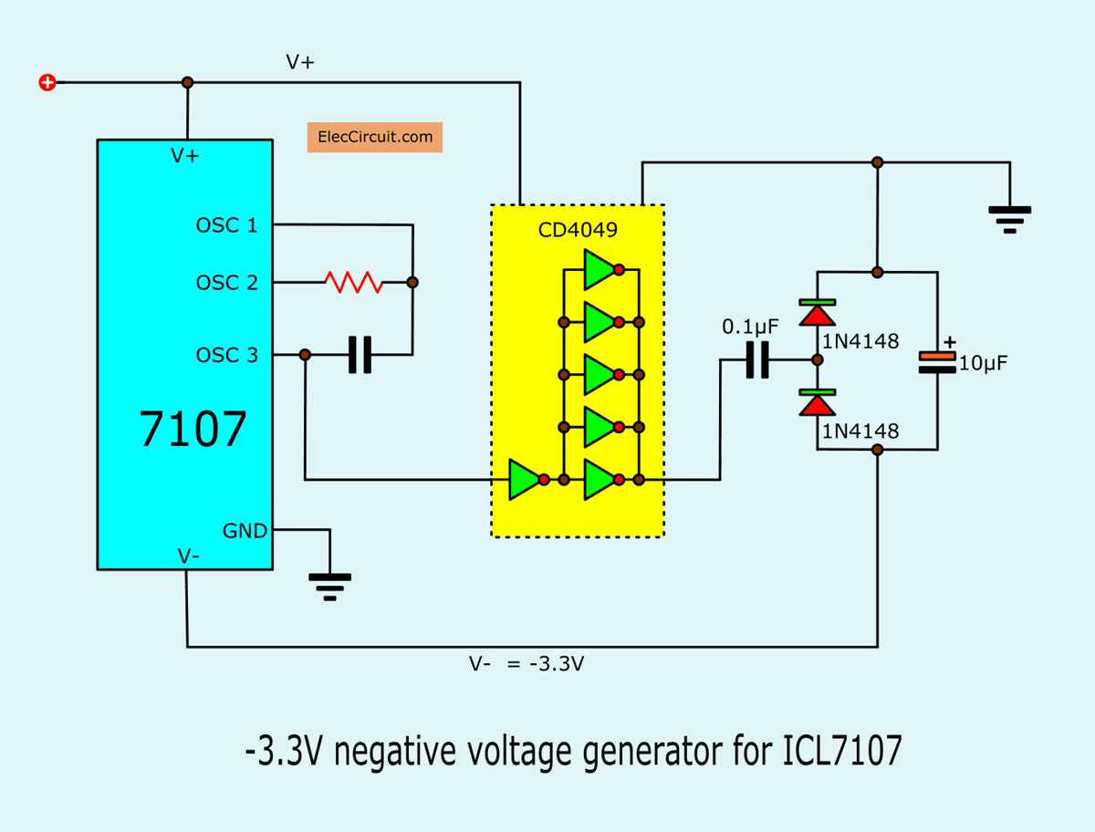digital voltmeter schematic diagram