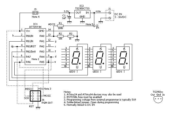 digital voltmeter schematic diagram