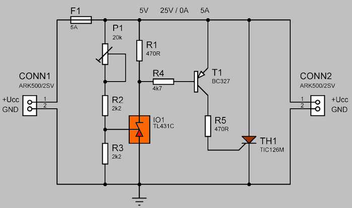 diy surge protector circuit diagram