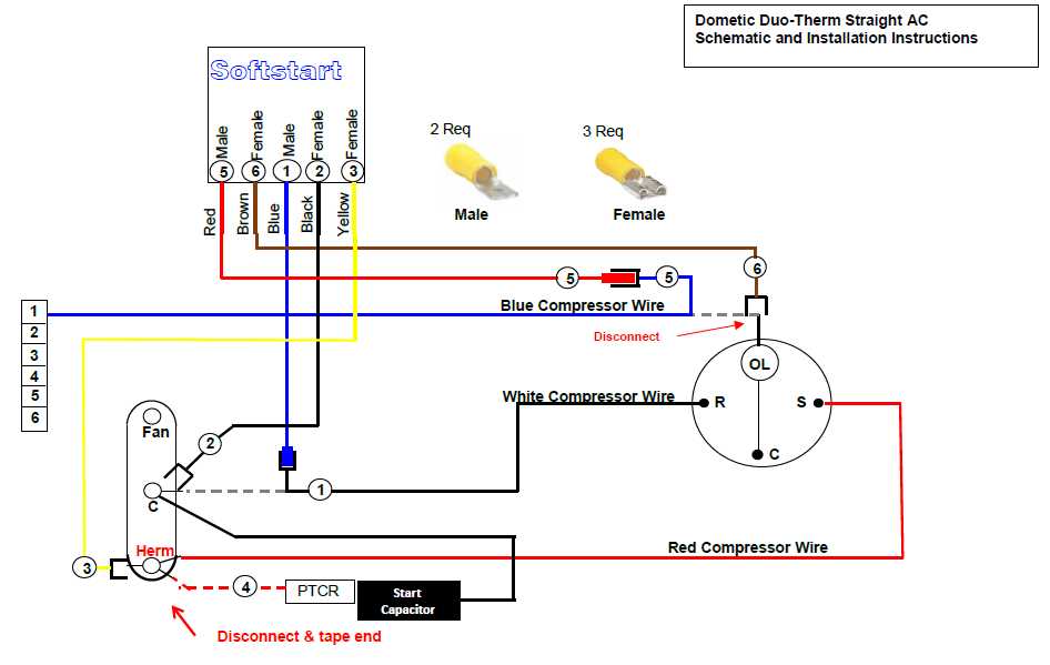 dometic 6 wire thermostat wiring diagram dometic 6 wire thermostat wiring diagram
