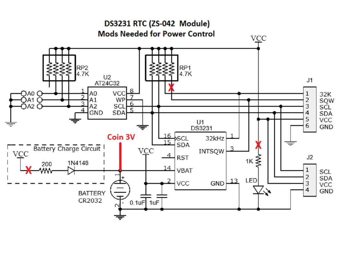ds3231 rtc module circuit diagram ds3231 rtc module circuit diagram