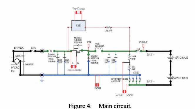 electric bike circuit diagram
