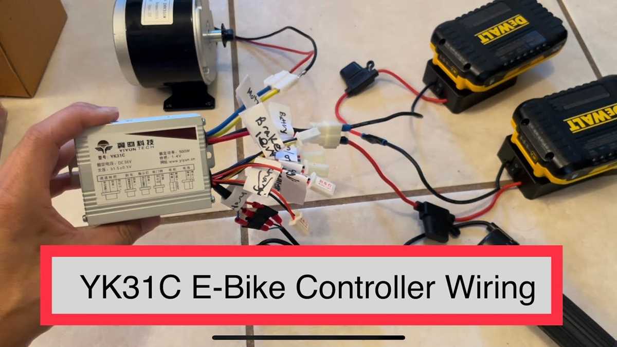 electric bike hub motor wiring diagram
