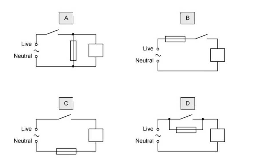 electric circuit diagram questions