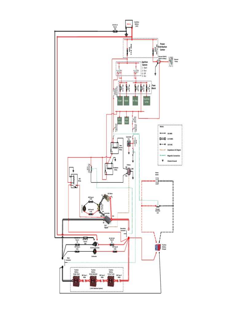 electric vehicle circuit diagram