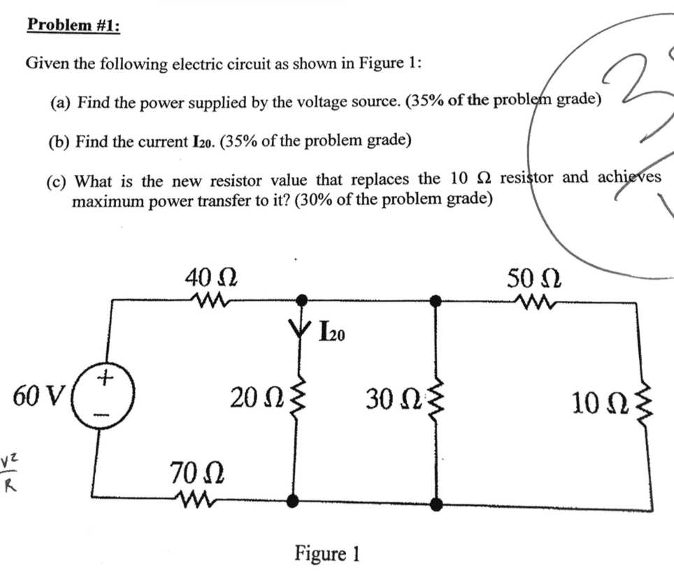 electrical circuit diagram questions and answers