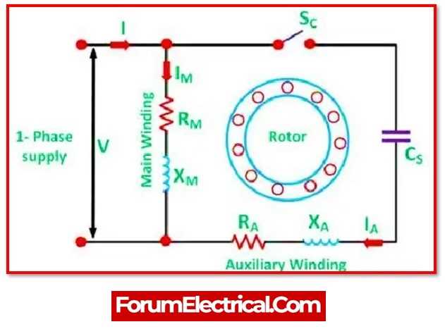 electronic centrifugal switch circuit diagram