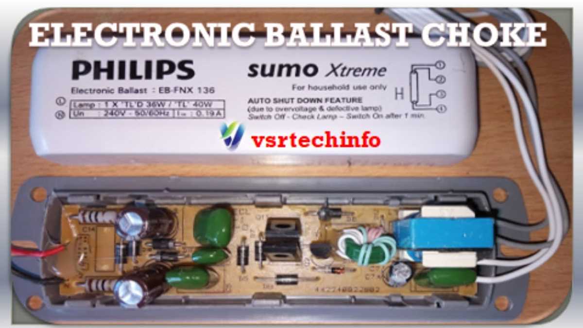 electronic choke circuit diagram