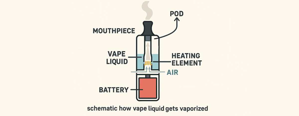 electronic cigarette schematic diagram