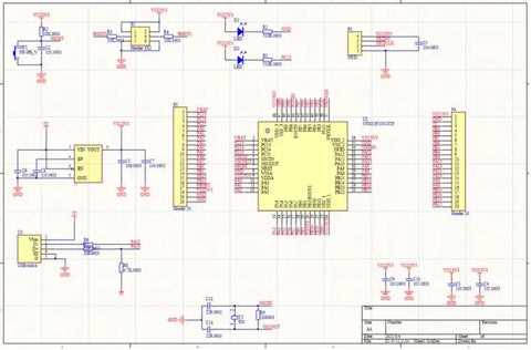 electronic circuit schematic diagram