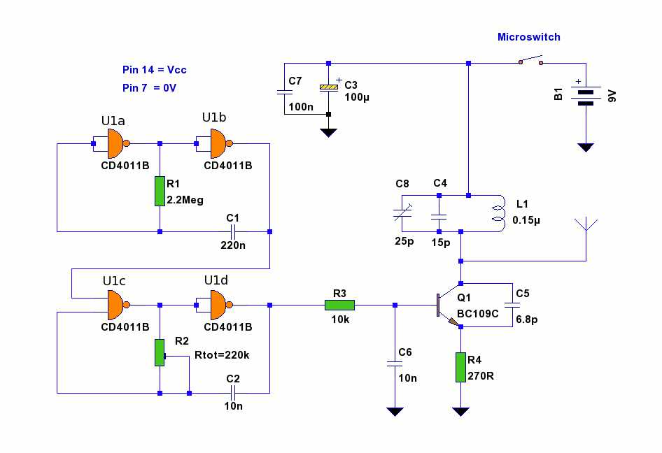 electronic mouse trap circuit diagram