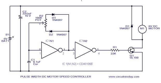 electronic speed controller wiring diagram
