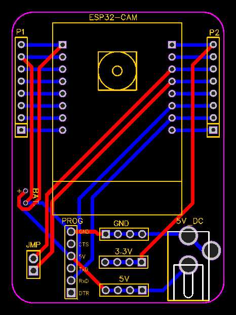 esp32 cam circuit diagram