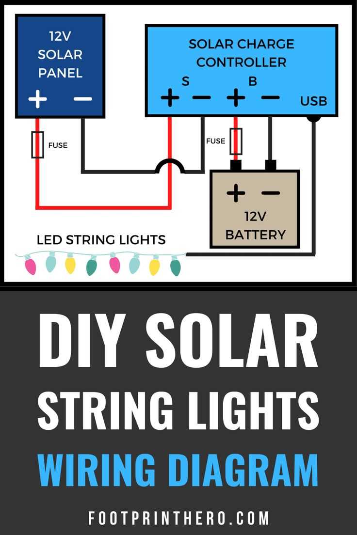 fairy lights circuit diagram