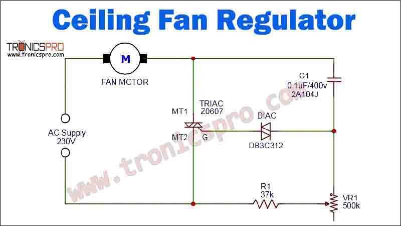 fan motor circuit diagram