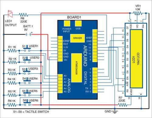 fastest finger first circuit diagram