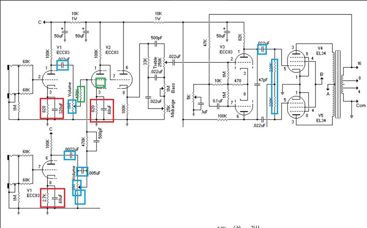 fender amp schematics and layout diagrams vintagefenderamprepair.com
