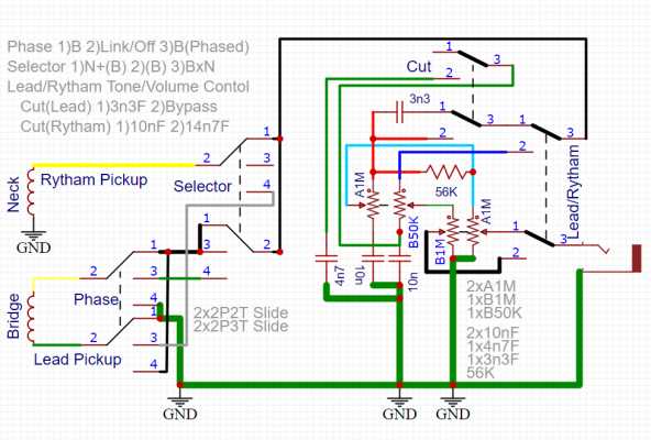 fender jaguar circuit diagram