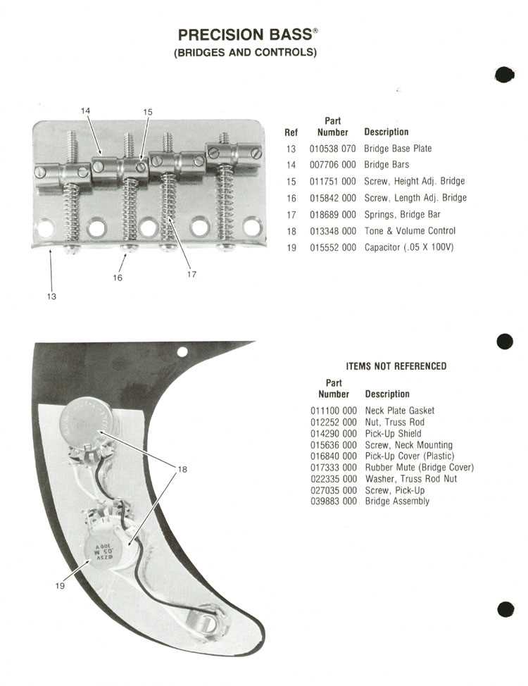 fender p bass wiring diagram