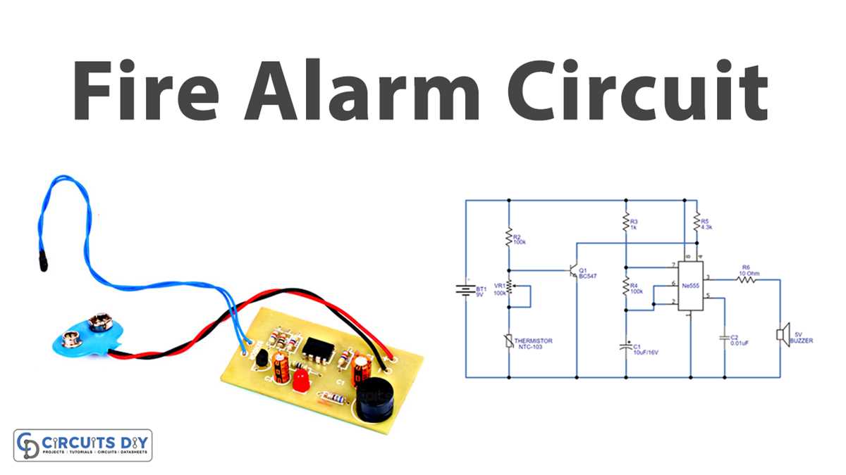 fire alarm circuit diagram explanation