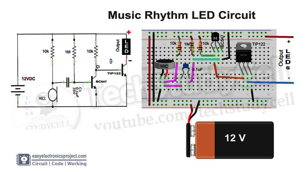 flashlight circuit diagram