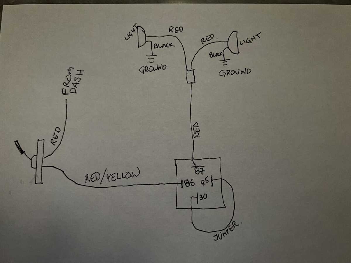 fog light wiring diagram relay