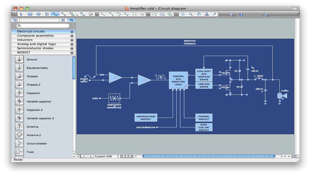 free software to draw electrical circuit diagram