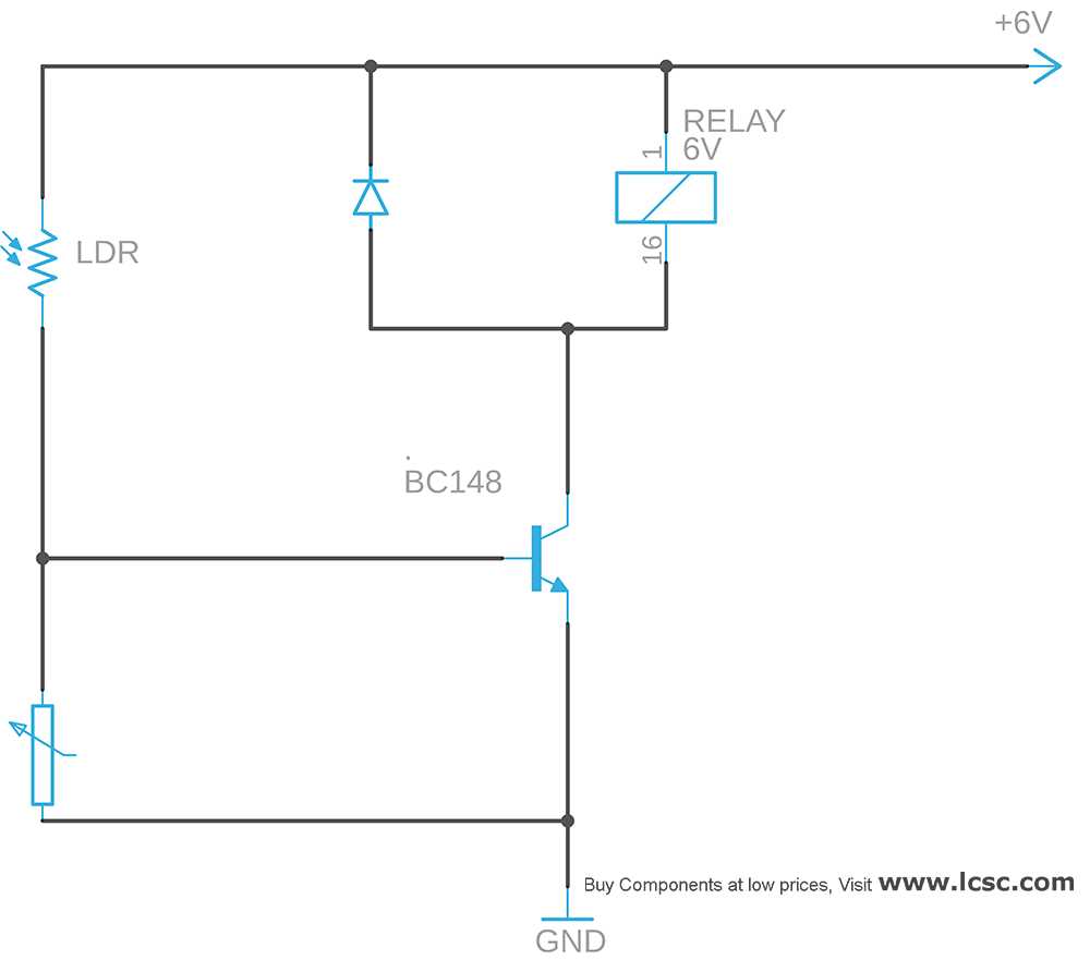 garage lighting circuit diagram