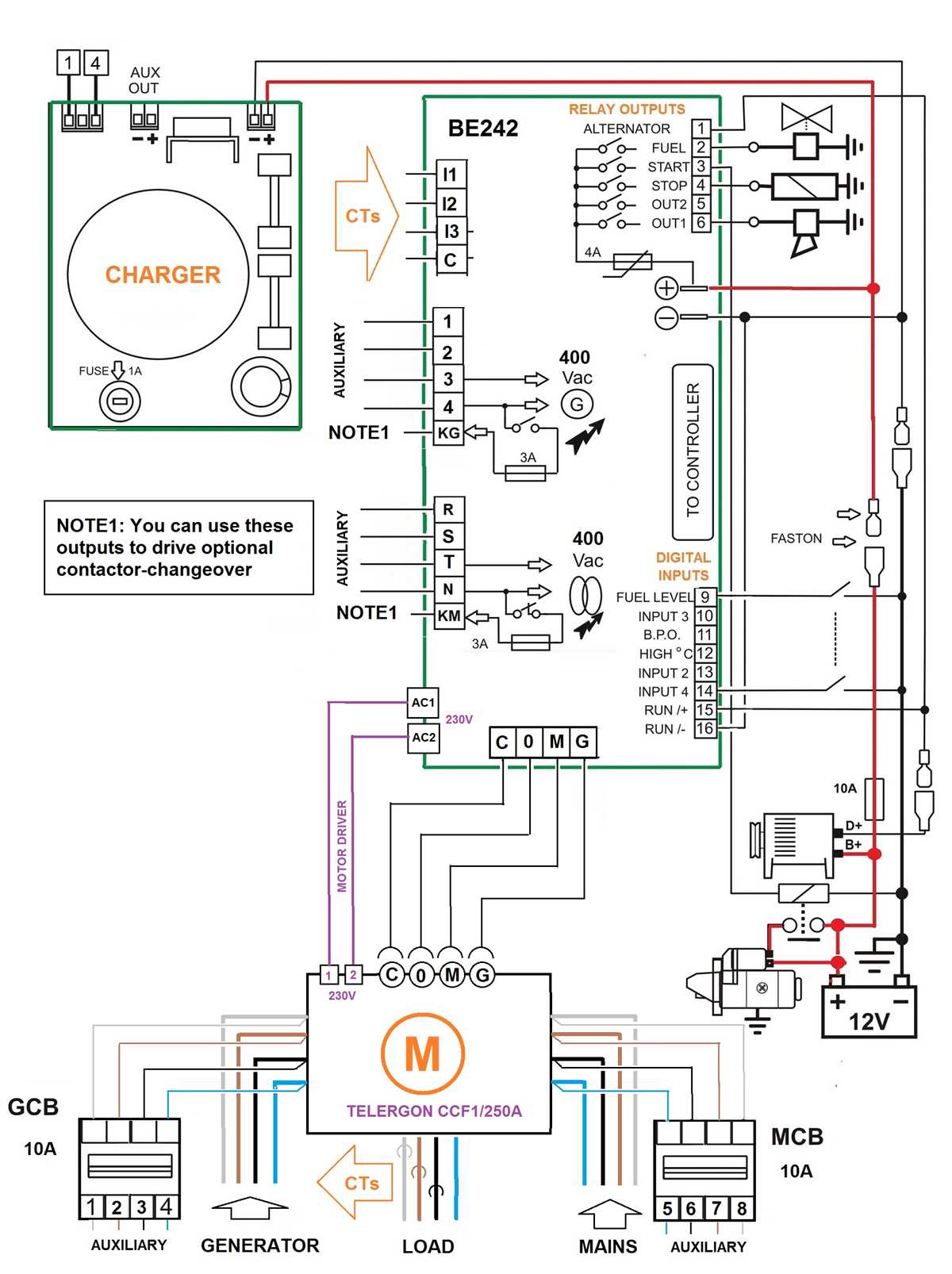generac dual transfer switch wiring diagram