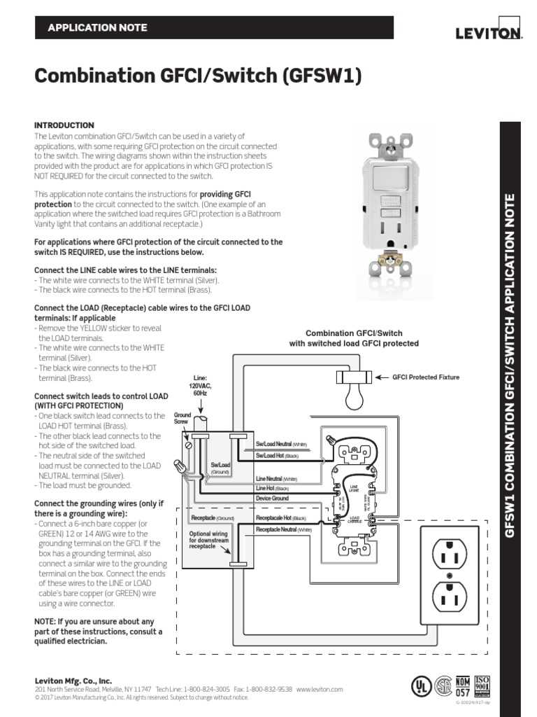 gfi wiring diagrams