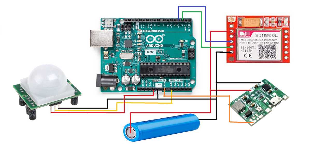 gsm based home security system using arduino circuit diagram