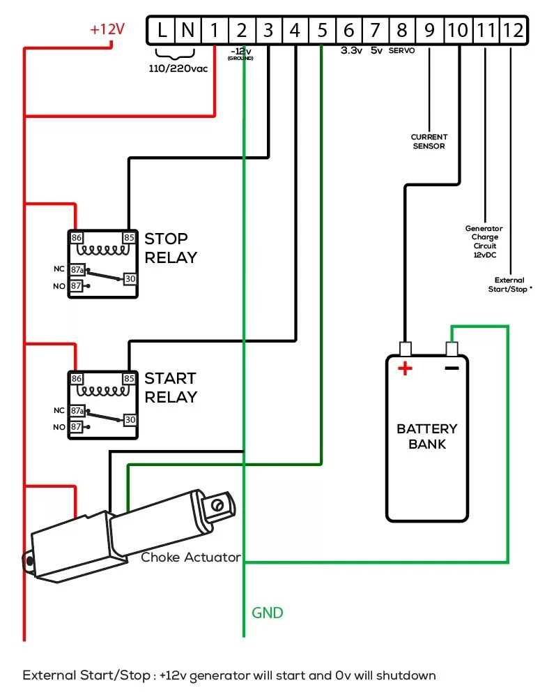 gy6 electric choke wiring diagram